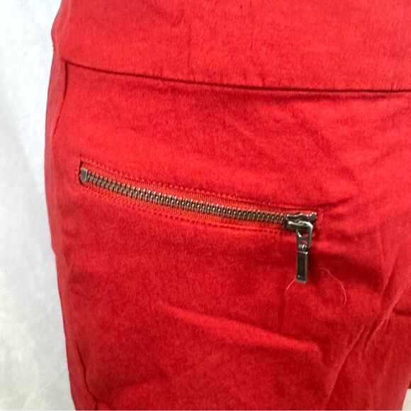 Urban Outfitters Silence + Noise rust color moto mini skirt size small - Picture 6 of 11